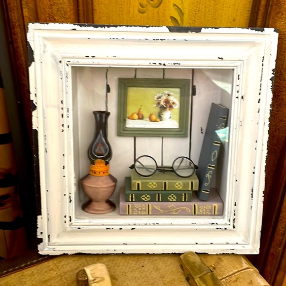 Unique Vintage Accents Vintage Booknook Shadow Box Accent Poshmark